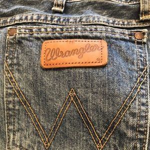 Wrangler Men’s Retro slim boot jeans, worn 1x